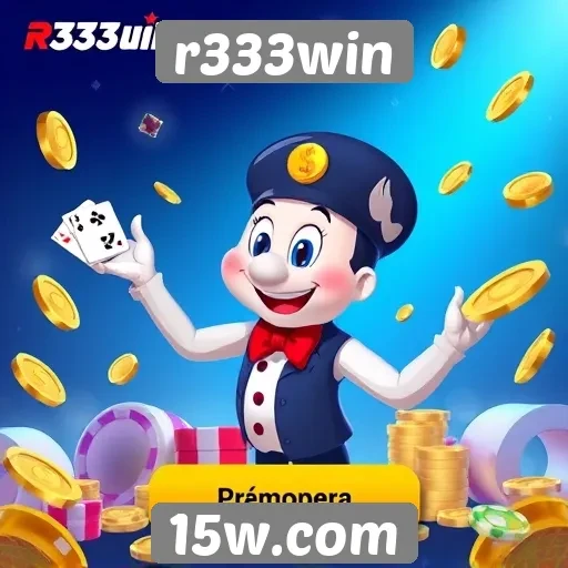 Recursos de bônus e promoções no r333win